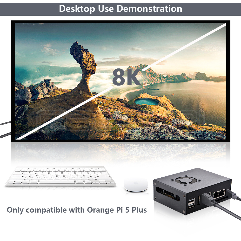 GeeekPi Orange Pi 5 Plus Case  - Orange Pi 5 Plus 32Gb ulasan dan harga