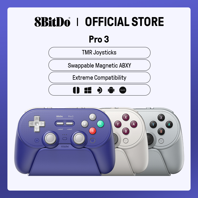 8BitDo Pro 3 Wireless Gaming C - Turing Pi 2 ulasan dan harga